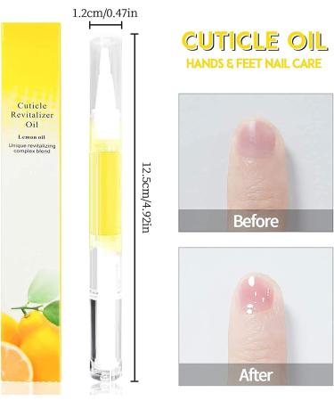 Nourishing Cuticle Oil Pen for Nail Repair and Growth - Manicure Care Treatment with Soft Brush - Buy Online on GoSupps.com