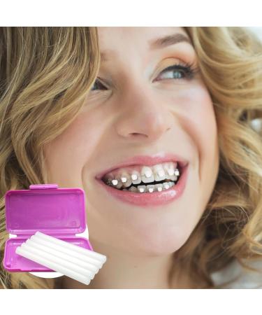 Braces Wax - 50 Strips of Orthodontic Tooth Wax | Protect Your Mouth from Friction | 10 Flavors Available - Buy Online on GoSupps.com