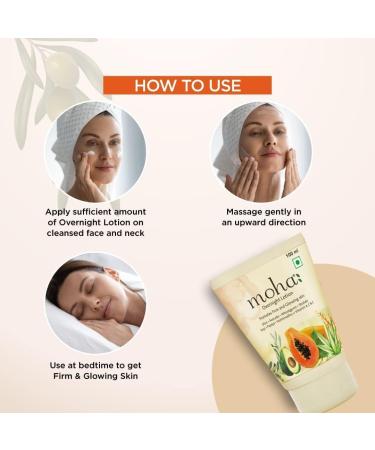 PUB Overnight Lotion - Paraben-Free Night Cream for All Skin Types | Non-Greasy 100ml | Perfect for Men & Women - Buy Online on GoSupps.com