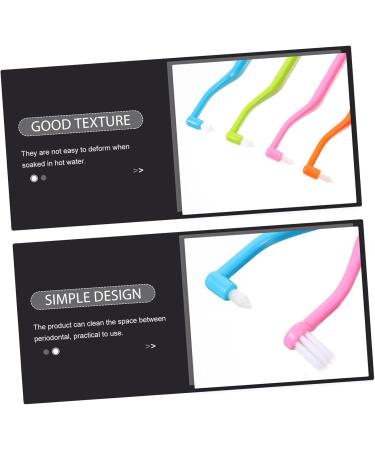 Ciieeo 4-Piece Double-Headed Conical Travel Toothbrush Set - Portable Manual Brushes for Daily Use - Buy Online on GoSupps.com