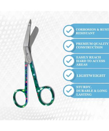 Luxury Lister Bandage Scissors 5.5 - Premium Stainless Steel for Nurses, Medical Students, Doctors - A2ZSCILAB Brand - Buy Online on GoSupps.com