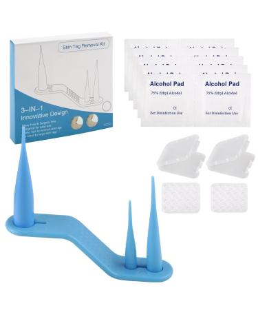 Vossot stem warts remove kit 3-in-1 stem warts Rapid set with 40 Skin Day Remover Patches Warzen Remobe Fibroma Memalm Most remote style remover for face neck