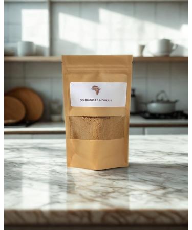 Ground coriander Natural powdered spice Mild lemony flavor for cooking and seasonings 50g - Buy Online on GoSupps.com
