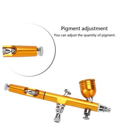 0.2mm Oxygen Spray Gun for Professional Airbrush Kit - Gold | Facial Moisturizing & Pore Cleansing Tool - Buy Online on GoSupps.com