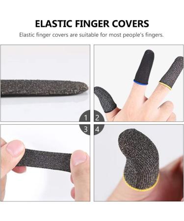 5 Pairs Finger Cots - Basketball Finger Protectors & Touchscreen Sleeves | Game Accessories for Controllers - Buy Online on GoSupps.com