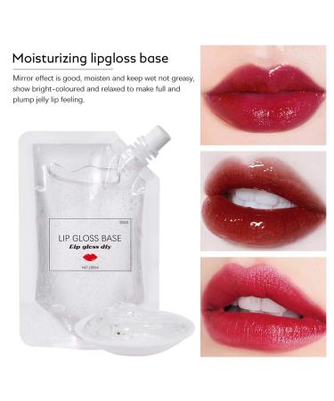 Ownest 100ML Moisturizing Lip Gloss Base - Non-Stick DIY Lip Makeup Primer & Oil for Handmade Lip Balms - Buy Online on GoSupps.com