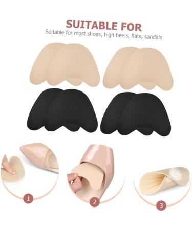 Buy NOLITOY 12 Pairs High Heel Pads & Toe Inserts | Soft Non-Slip Forefoot Insoles for Comfort | Shoe Accessories for Women - Buy Online on GoSupps.com