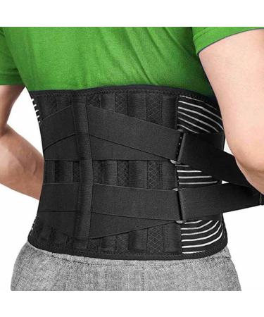 Lumbar support for women and men lumbar support for men lumbar support for men and women lumbar support with double fit back pain.(M waist: 75-95 cm)