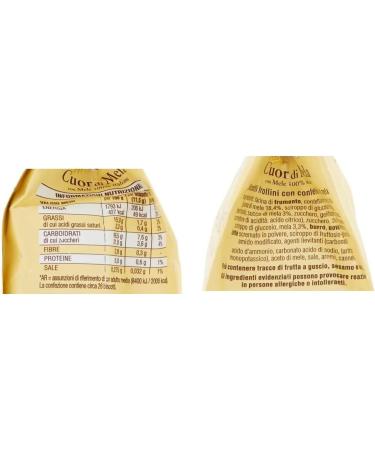  Mulino Bianco Set of 6 Mulino Bianco Cuor di Mela Heart-Shaped Pastries in Italy 300 g - Buy Online on GoSupps.com