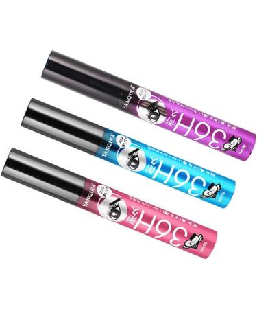 VINTORKY 3pcs Women Mascara Eyelash Mascara Extension Makeup Mascara Waterproof Mascara Eyelash Spoolies - Buy Online on GoSupps.com