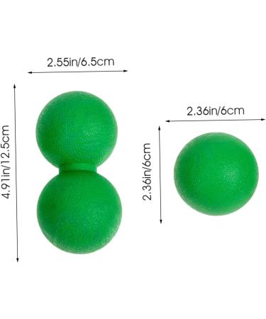 Inoomp Fascia Massage Ball Set - Muscle Relaxation Back Roll & Lacrosse Balls for Fitness & Recovery | International Shipping - Buy Online on GoSupps.com