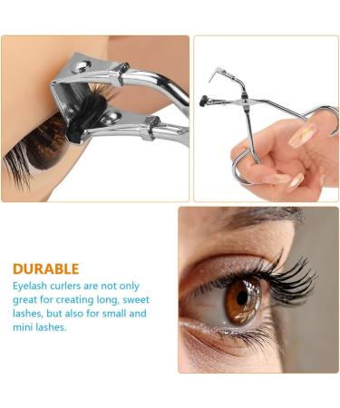 Ipetboom 1pc Eyelash Curler-Metal Lash Curlers Eyelash Curler with Comfort Grip Practical Eyelash Curling Clip Handheld Eyelashes Curling Clip Eyelash Curler - Buy Online on GoSupps.com
