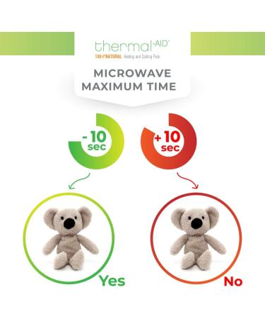 Thermal-Aid Zoo Mini Ollie The Koala Kids Hot/Cold Pain Relief Toy | Microwavable Heating Pad & Cooling Pad | Natural Sleep Aid - Buy Online on GoSupps.com