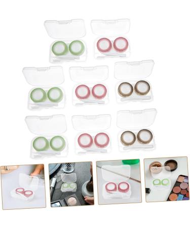 JECOMPRIS 8S Contact Lens Container with Tweezers & Pearl Case - Ultimate Contact Lens Carrying Bag for Color Contacts - Unisex Plastic Storage Solution - Buy Online on GoSupps.com