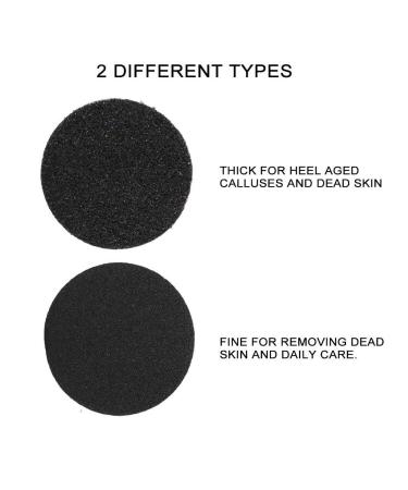 60pcs Foot File Replacement Sandpaper Discs for Electric Callus Remover - Smooth Feet & Easy Care - Buy Online on GoSupps.com