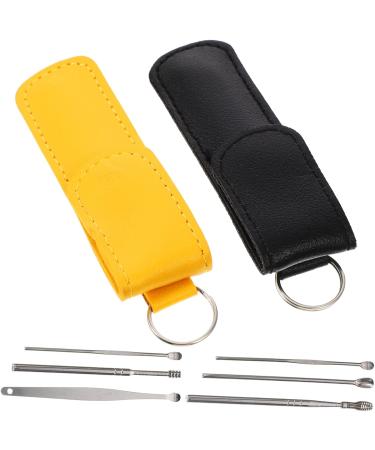 NOLITOY 12 Sets Ear Cleaning Tool - Portable Earwax Cleaner for Effective Ear Wax Removal | Best Ear Wax Scooper & Ear Spoon - Buy Online on GoSupps.com