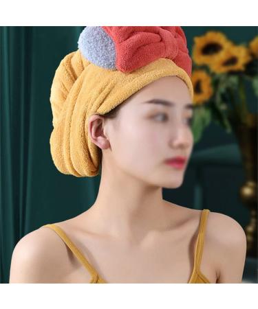 Hair Drying Cap - Strong Water Absorbent Quick-Drying Turban & Shower Towel | Cute Design Size 1 - Fast International Shipping - Buy Online on GoSupps.com