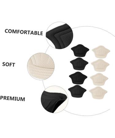 NOLITOY 8 Pairs High Heel Insoles & Protectors | Comfort Grips for Sneakers & Sports Shoes | Unisex Heel Pads - Perfect for Loose Shoes - Buy Online on GoSupps.com