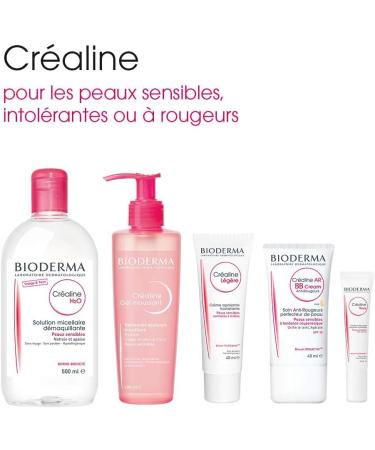 Bioderma Crealine TS H2O Micelle Solution 2 x 500ml - Gentle Cleansing Water - Buy Online on GoSupps.com