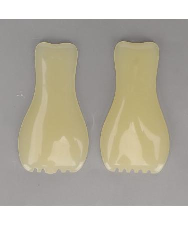 2-Part Gua Sha Plate Set for Facial Contouring & Relaxation - International Shipping Available - Buy Online on GoSupps.com