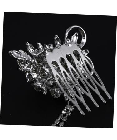 DOITOOL Wedding Hair Clip Hair Accessories for Kids Wedding Bridal Hair Comb Bridal Hair Clip Heart Hair Clip Korean Hair Clips Bridal Hair Accessories Hair Pin Headgear Crystal Child - Buy Online on GoSupps.com