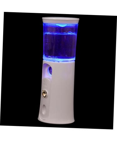 Baluue 2 Sets Hydrating Instrument Handheld Sprayer Mini Portable Humidifier Mini Humidifier Face Abs White 12X4.5X4.3cmx2pcs