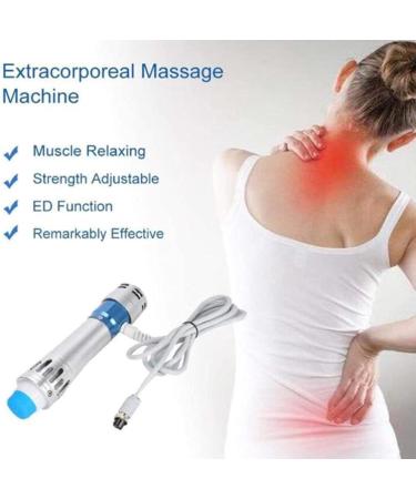 HNCXHX ED Extra Corporal Shock Wave Physiotherapy Massage Gun - Effective Chronic Pain Relief with Electromagnetic Therapy Device (220V) - International Shipping Available - Buy Online on GoSupps.com