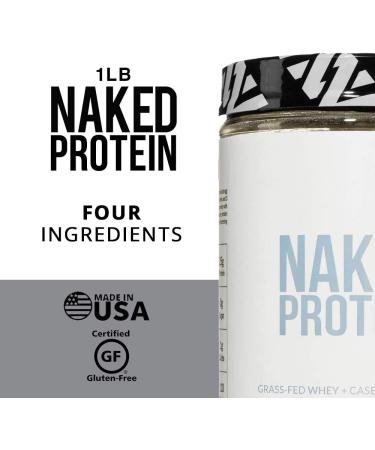 Naked Protein Powder Blend - Egg, Whey, and Casein Protein - 1lb Pack | High Quality Protein Powder - Buy Online on GoSupps.com