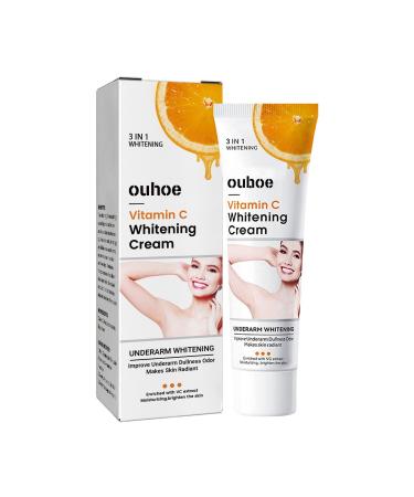 Underarm Whitening Cream Cr me Blanchissante Cr me claircissante pour Aisselles Skin Lightening Cream Armpit Whitening Cream Efficace pour les Aisselles Les Coudes Blanchit Nourrit (1PC)