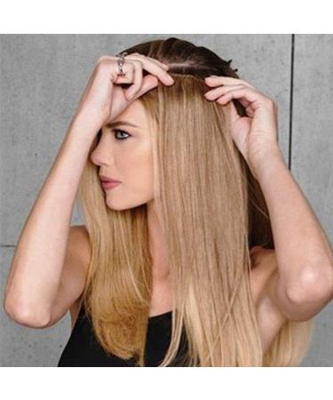 Hair Extensions Clip Long Straight Hairstyle Synthetic Blonde Black Brown Hairpieces Heat Resistant False Hair Accessories - Buy Online on GoSupps.com