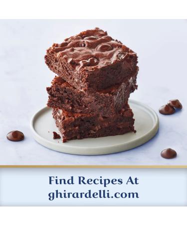 Ghirardelli 60% Cacao Bittersweet Chocolate Baking Chips - 10 oz Bag - Buy Online on GoSupps.com