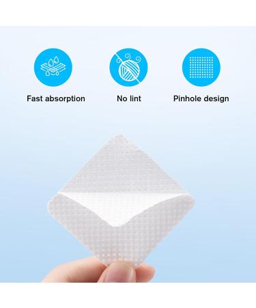  Carehabi Carehabi 500 x Lint Free UV Gel Nail Polish Remover for Manicure and Pedicure White - Buy Online on GoSupps.com