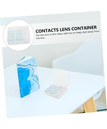 Buy SOLUSTRE 4pcs Colored Contact Lenses & Case Travel Glasses & Makeup Mirror for International Shipping - Buy Online on GoSupps.com