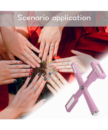 5 in 1 Nail Magnet Tool with Silicone Case - Dual Function Magnetic Pen for 3D Cat Eye Gel Nail Polish - Perfect for Nail Studios - Pink - Buy Online on GoSupps.com