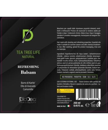  DIODEA Baume anti-chute diodea Tea Tree Life Refroidissement Balsam 250 ml pur - Buy Online on GoSupps.com