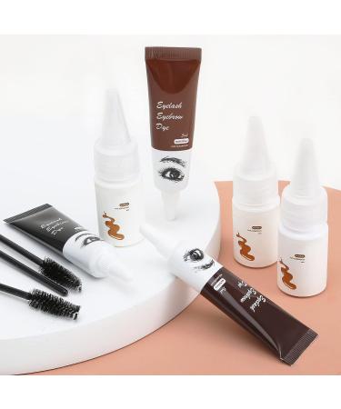 Boobeen Waterproof Eyebrow Mascara Gel - Semi Permanent Color for Brows and Lashes in Dark Brown - Buy Online on GoSupps.com