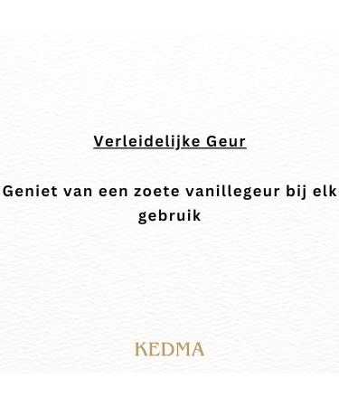 Kedma Vanilla Salt Scrub Exfoliating and Nourishing For all skin types Gentle and Intensive Care 350g - Buy Online on GoSupps.com