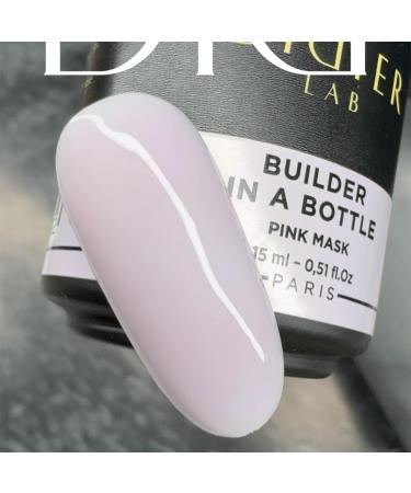 Didier Lab - Premium Nail Builder Gel in a Bottle Pink Mask - Strengthens Natural Nails - LED UV Builder Gel for Nails - Hard Gel Nail Builder for Nail Repair - Nail Gel Extension 15ml 15 ml (Pack of 1) BIAB Pink Mask - Buy Online on GoSupps.com