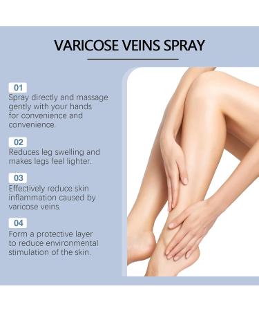 Spray apaisant pour les jambes Liquide naturel de soin des mollets | Liquide naturel apaisant pour le gonflement des jambes produit nourrissant pour les mollets pour femmes hommes amis - Buy Online on GoSupps.com