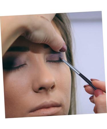 Hemoton 5pcs Fine Eyeliner Brush Eye Shadow Eyeliner Applicator Curved Eyeliner Brush Make up Brushes Fiber - Buy Online on GoSupps.com