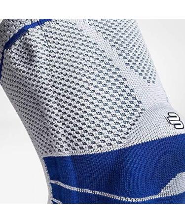 Bauerfeind GenuTrain Knee Support - Padded Kneecap Brace Size 3C Grey | International Shipping Available - Buy Online on GoSupps.com