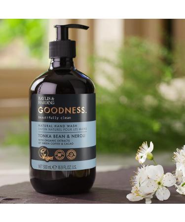 Baylis & Harding Goodness Tonka Bean & Neroli Hand Wash 500 ml (Pack of 3) - Vegan Friendly 500 ml (Pack of 3) Tonka Bean & Neroli - Buy Online on GoSupps.com