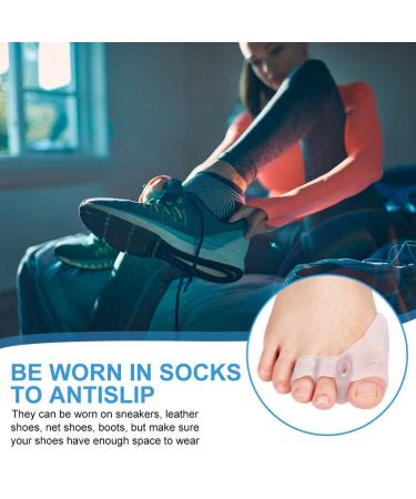 DOACT 3-Hole Bunion Corrector Protector with 5-Hole Big Toe Straighteners Gel Toe Separator Foot Splint Support for Hallux Valgus Overlapping Hammer Turf Bent Toe Day and - Buy Online on GoSupps.com
