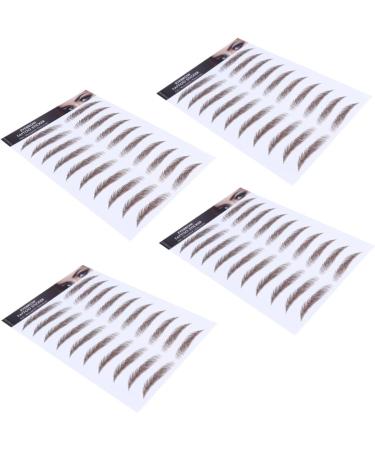 FOMIYES 20 Pcs Eyebrow Stickers Tool Stickers Makeup Brow Sticker Artificial Eyebrow 6d Water Proof Applique - Buy Online on GoSupps.com