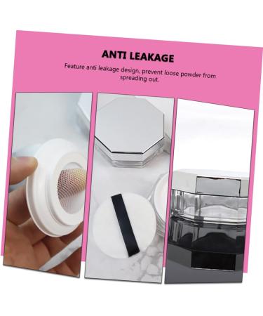 PACKOVE 2 Sets Octagonal Loose Powder Box Loose Powder Containers Makeup Case Cosmetic Rack Portable - Buy Online on GoSupps.com