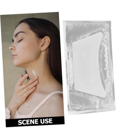 SHERCHPRY 5 Pieces Neck Moisturizing Plaster Disposable Mask Patch Firming Neck Mask Neck Coverage Disposable Neck Mask Neck Care Mask DIY Neck Mask Neck Mask Gel Transparent - Buy Online on GoSupps.com