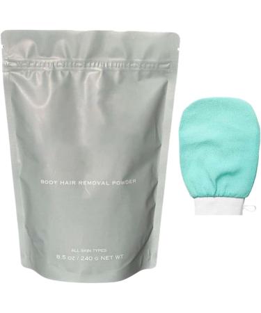 Hair Removal Powder Body Hair Removal Gentle Hair Removal for Sensitive Skin Armpits Legs Upper Lip Chest Face - Buy Online on GoSupps.com