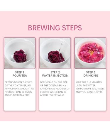 Ink red rose 25g/can 0.88oz/can loose tea rose tea  - Buy Online on GoSupps.com