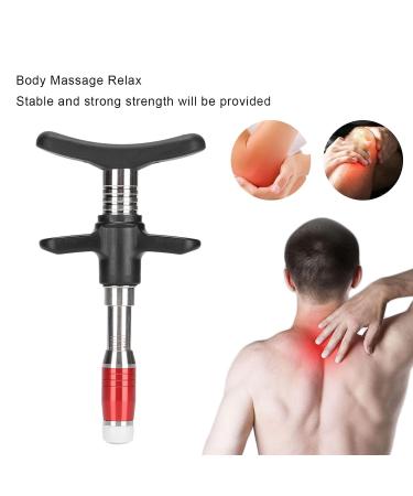 Activator Chiropractic Tool - Portable 10-Step Vertebral Massager for Muscle Relaxation (Red) - International Shipping Available - Buy Online on GoSupps.com