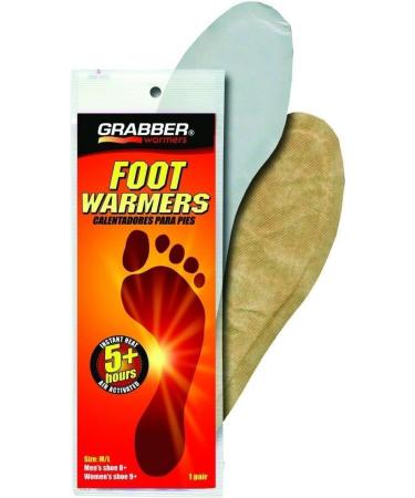 Grabber Foot Warmer Heat Treat - 5+ Hour Lasting Comfort Size M/L - Ideal for Cold Weather Relief - Buy Online on GoSupps.com